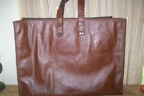 Buy Hand Crafted Custom Leather Tote Bag, made to order from Kerry's Custom Leather | CustomMade.com