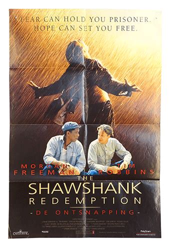 Shawshank Redemption poster - Cine Qua Non independent filmshop