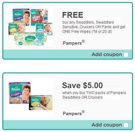 Valuable Coupons: Pampers Products | Free Stuff Finder Canada