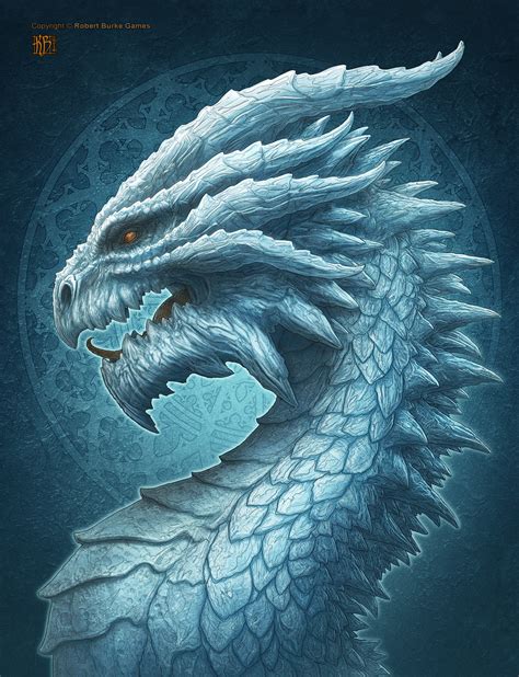 Ice Dragon by kerembeyit on DeviantArt