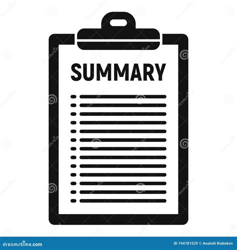 Summary Stock Illustrations – 19,538 Summary Stock Illustrations, Vectors & Clipart - Dreamstime