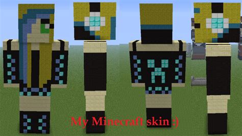 My Minecraft Skin Pixel Art by moonlightwolf578 on DeviantArt