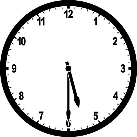 Clock 5:30 | ClipArt ETC