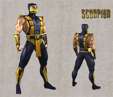 Scorpion from the Mortal Kombat