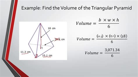 Volume Formula For Triangular Pyramid