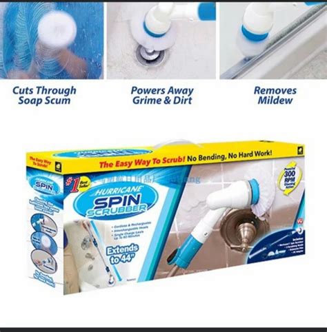 Hurricane Spin Scrubber, TV & Home Appliances, Vacuum Cleaner & Housekeeping on Carousell