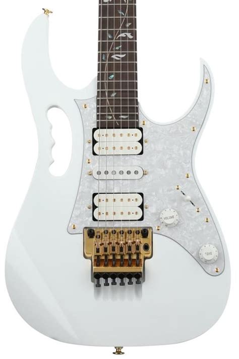 Ibanez Steve Vai Signature JEM7V - White | Sweetwater