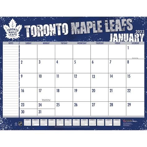 Toronto Maple Leafs 2022 calendars | Sports-Calendars.com