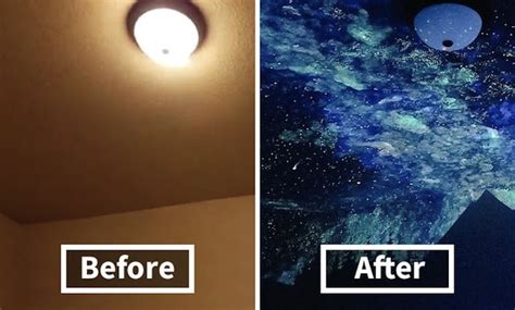 Boy Bedroom Ideas: Woman Creates Glow-In-The-Dark Galaxy Painting