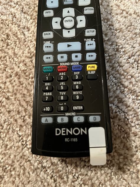 New Denon illuminated Receiver Remote | AVS Forum