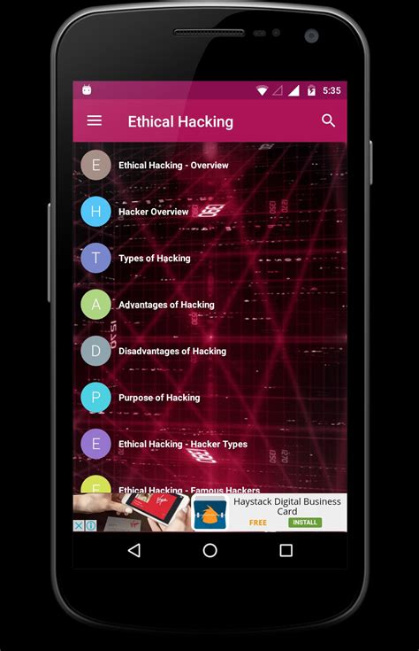 Ethical Hacking APK for Android Download