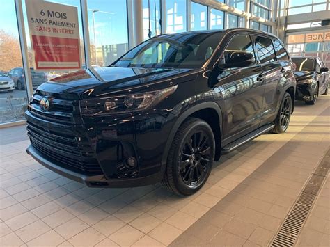 Used 2019 Toyota Highlander SE NIGHTSHADE for sale in Montreal | DEMO ...