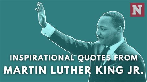 Five Inspiring Martin Luther King Jr. Quotes - YouTube