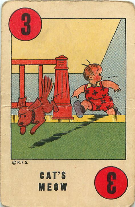 1941 Blondie Comic Playing Card | Blondie comic playing card… | Flickr