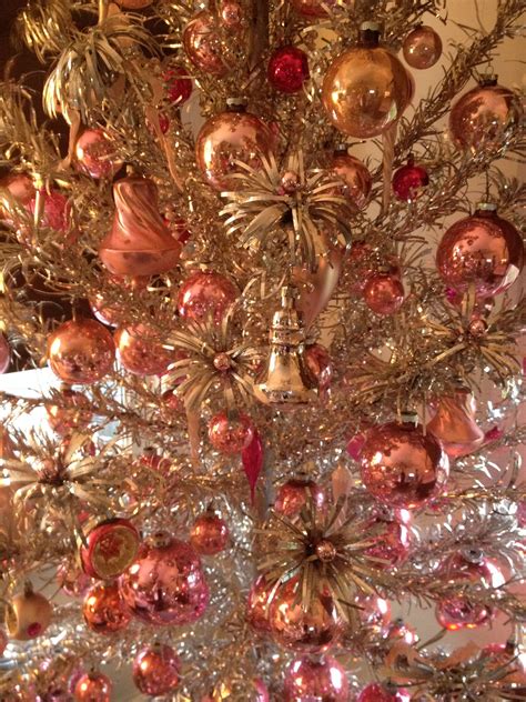 Vintage tinsel tree with pinks!!! | Christmas blessings, Antique christmas ornaments, Christmas ...