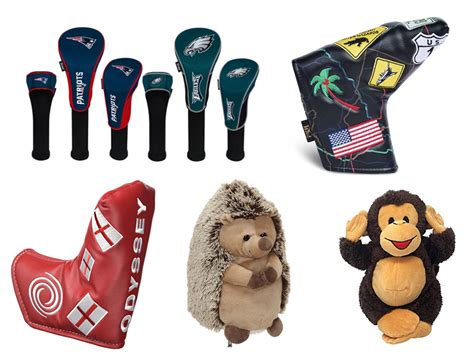 Best Novelty Golf Head Covers for your driver, fairway and hybrid clubs