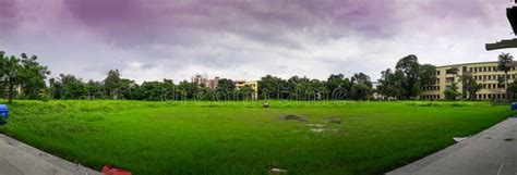 Panoramic Shot of the IIEST Shibpur College Playground in Howrah, India ...