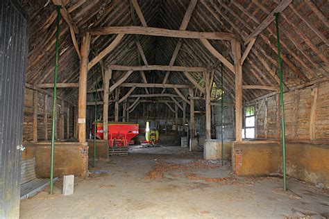 Interior of old Barn at Firgo Farm © Peter Facey cc-by-sa/2.0 ...