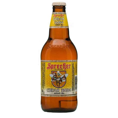 Sprecher Cream Soda Kosher 16 oz Bottle - Blue Dog Beverage