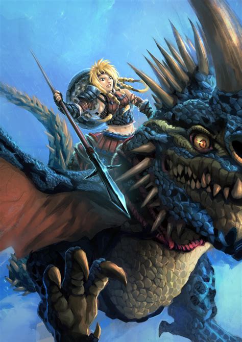 Astrid - How to Train your Dragon by MoshYong on DeviantArt