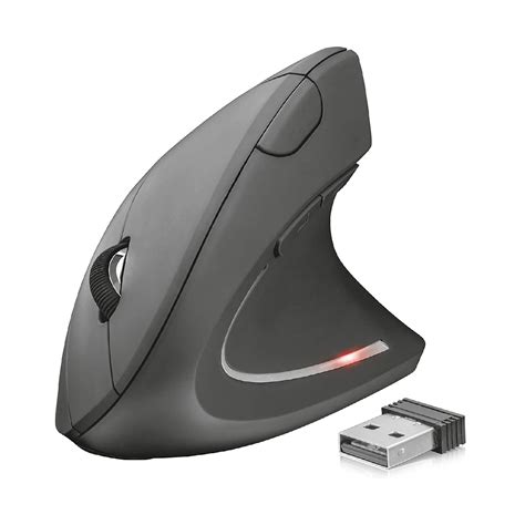 Mouse Trust ergonómico vertical inalámbrico (22879) | CompuImpresión