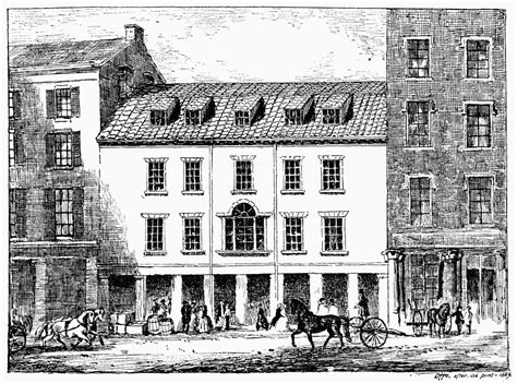 New York Clinton House. Nresidence Of Governor George Clinton (1739-1812) In Pearl Street New ...