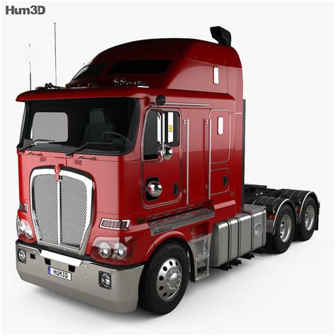 Kenworth K200 Tractor Truck 2010 3D model - Hum3D