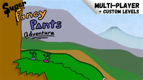 Super Fancy Pants Adventure - 2 Players + Custom Levels - YouTube