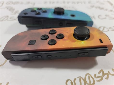 New Nintendo Switch Custom Galaxy Styled Joycons and Backplate - Etsy