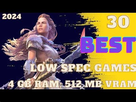 TOP 30 BEST 4GB RAM PC GAMES | Top Intel HD graphics games #lowspecpcgames #lowendpcgames - YouTube
