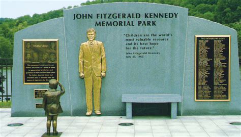 A Father's Love JFK Memorial - VisitMountaineerCountry.com