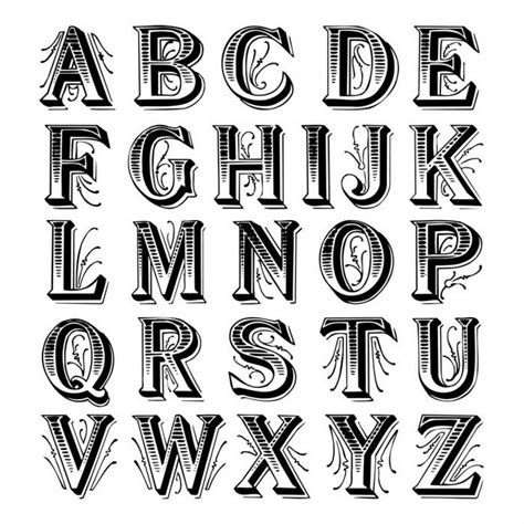 Full Alphabet Fonts