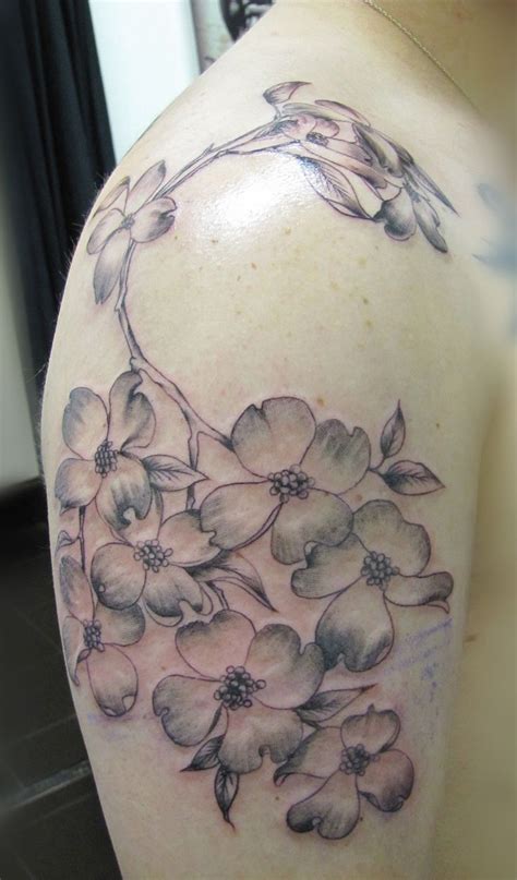 Image result for dogwood tree tattoo | Dogwood flower tattoos, Dogwood ...