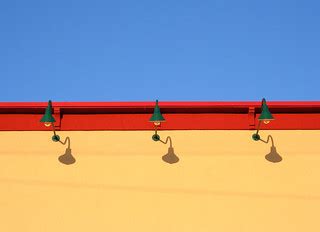 Colorful Lamps | Local Popeyes gets a facelift | Scott Robinson | Flickr