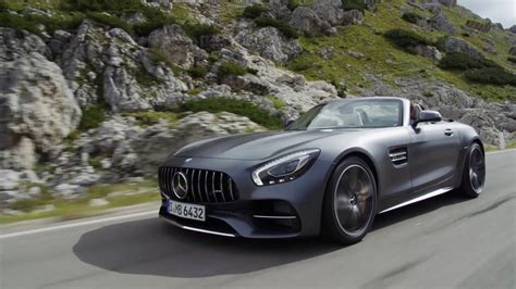 Mercedes Benz AMG GTC C Roadster - drive scenes - YouTube