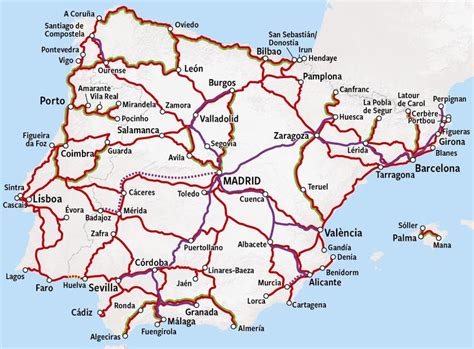 Pin by don patterson on Places to go, things to see | Train map, Map of spain, Andalucia spain ...