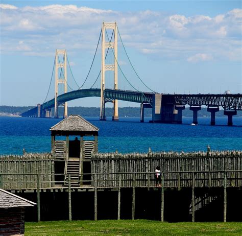 Colonial Michilimackinac FORT in Mackinaw City, MI. © 2016 Frank Rogala. | Mackinaw city ...