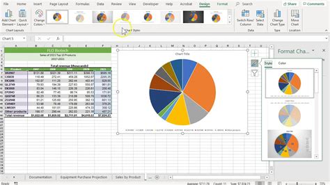 How to Create a Pie Chart in MS Excel - YouTube