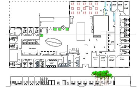 Hotel Reception Plan