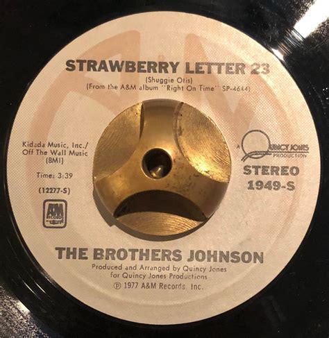 The Brothers Johnson – Strawberry Letter 23 (45) | oleo Records