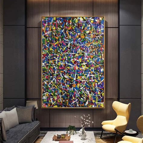 Abstract oil painting,large wall art L29 | Oversized canvas art, Large abstract painting, Oil ...