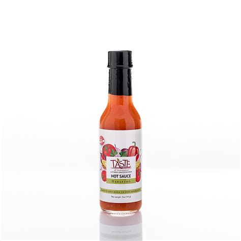 Great tasting habanero hot sauce using fresh peppers & fresh produce