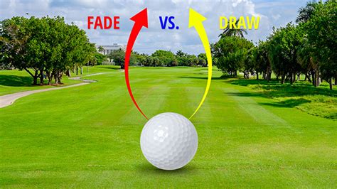 The Difference Between Draws And Fades In Golf Shots - Performance Golf