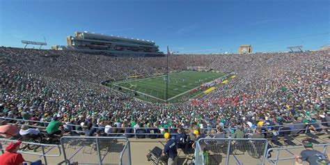 Section 116 at Notre Dame Stadium - RateYourSeats.com