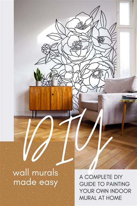 Mural Guide: DIY guide to help you create the perfect, hand-painted wa | Wall murals diy, Wall ...