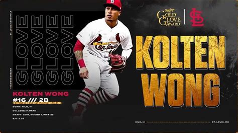 Kolten Wong Gold Glove winner 2019 | St louis cardinals baseball, St ...