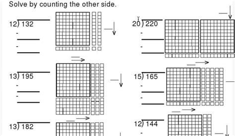 base ten block division worksheet | Math | Pinterest | Base ten blocks, Division and Worksheets