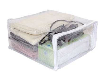 5-Pack Heavy Duty Vinyl Zippered Storage Bags Clear 9″ x 11″ x 5″ 2.1 ...