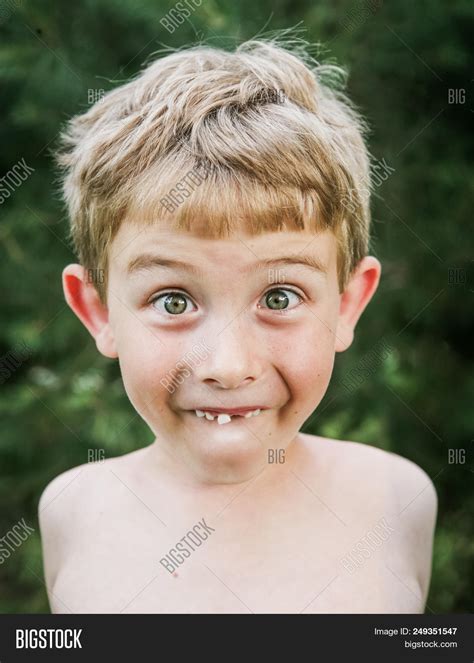 Young Boy Making Funny Image & Photo (Free Trial) | Bigstock