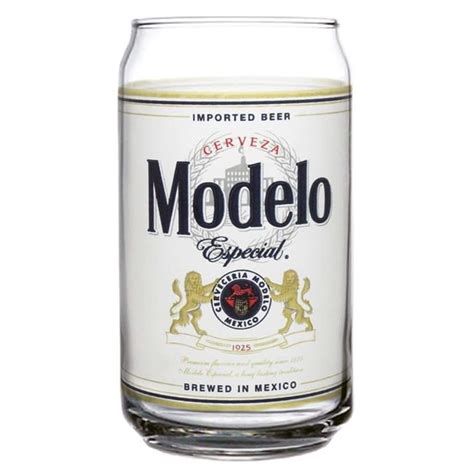 Modelo Especial 37271 Modelo Especial Beer Can Pint Glass - Walmart.com